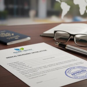 Medical Visa Offer letter